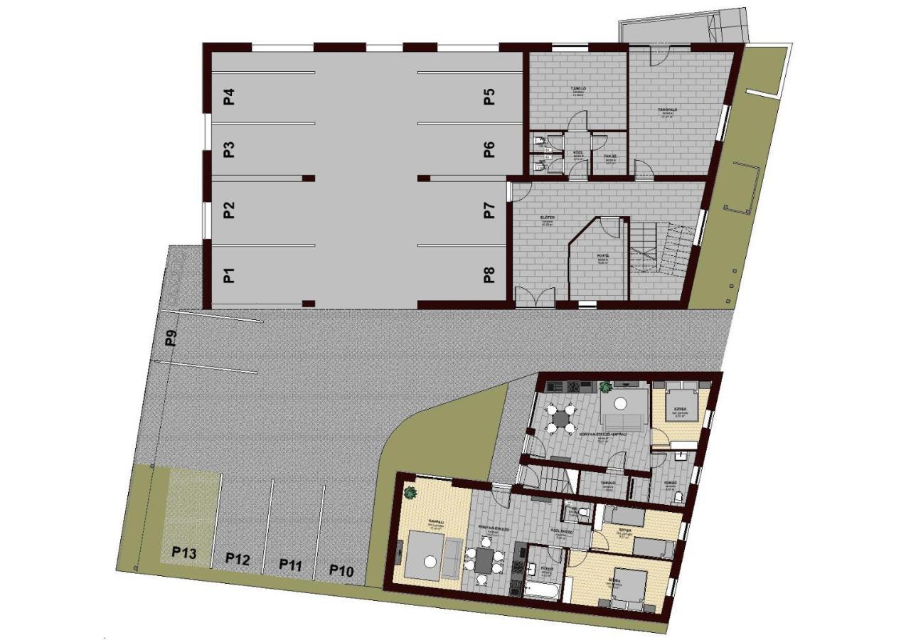 Dotis Apartman Tata Exteriér fotografie